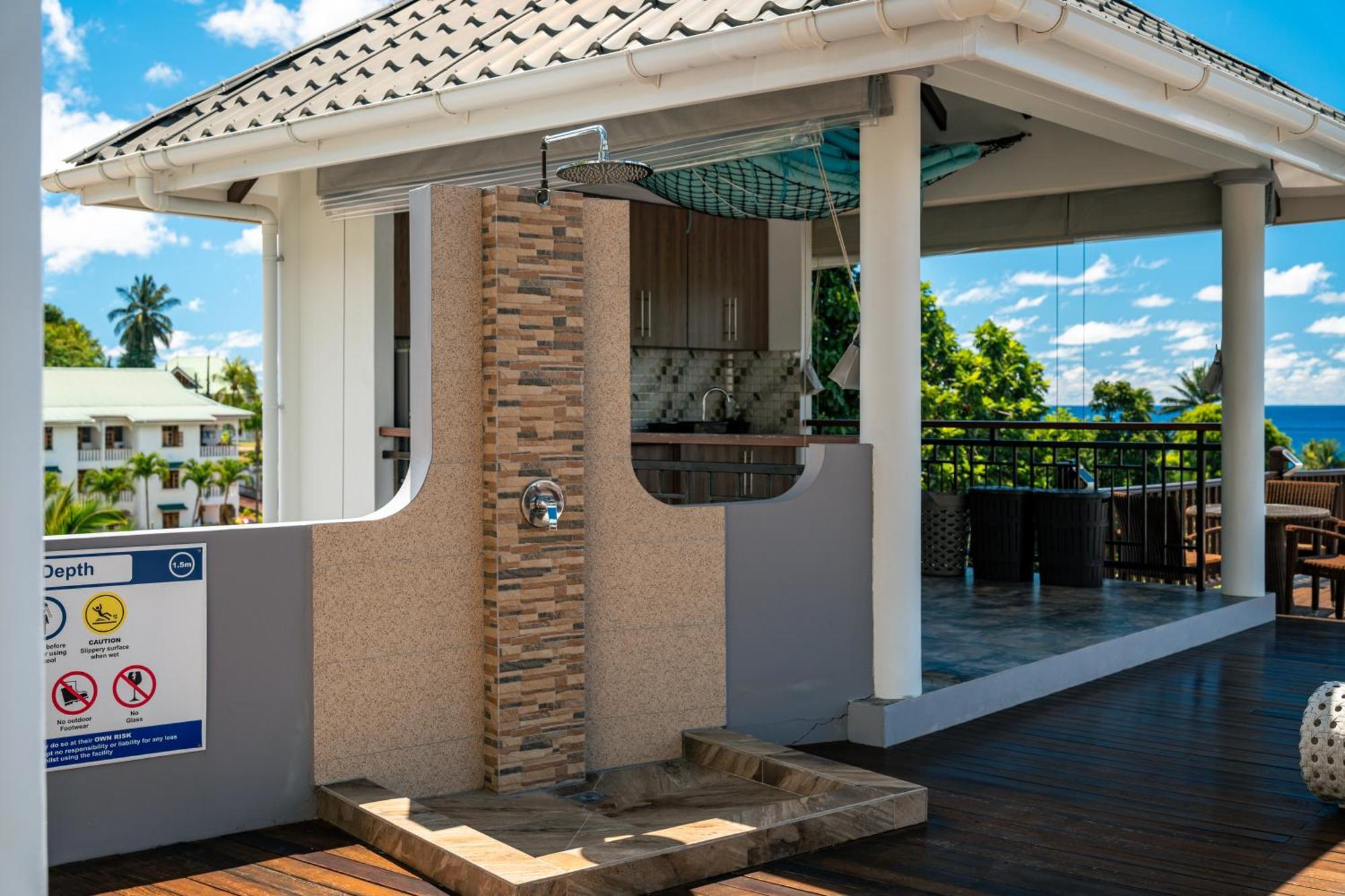 D'Offay Seaview Apartments Beau Vallon  Buitenkant foto
