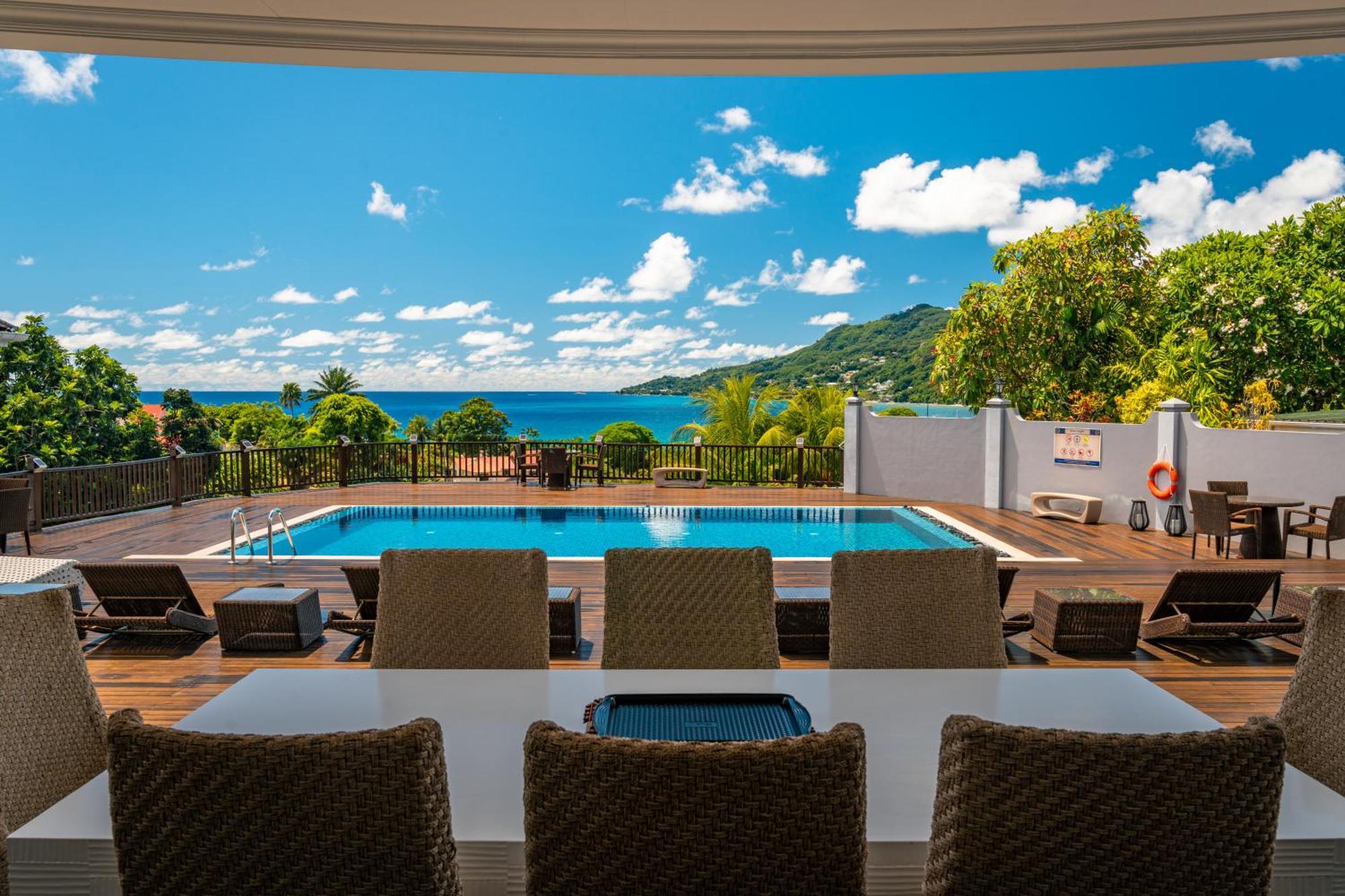 D'Offay Seaview Apartments Beau Vallon  Buitenkant foto