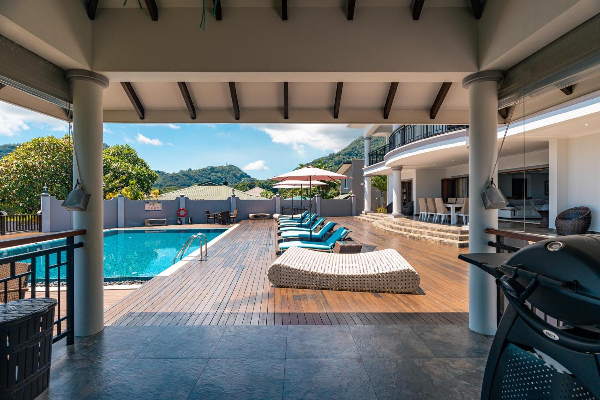 D'Offay Seaview Apartments Beau Vallon  Buitenkant foto
