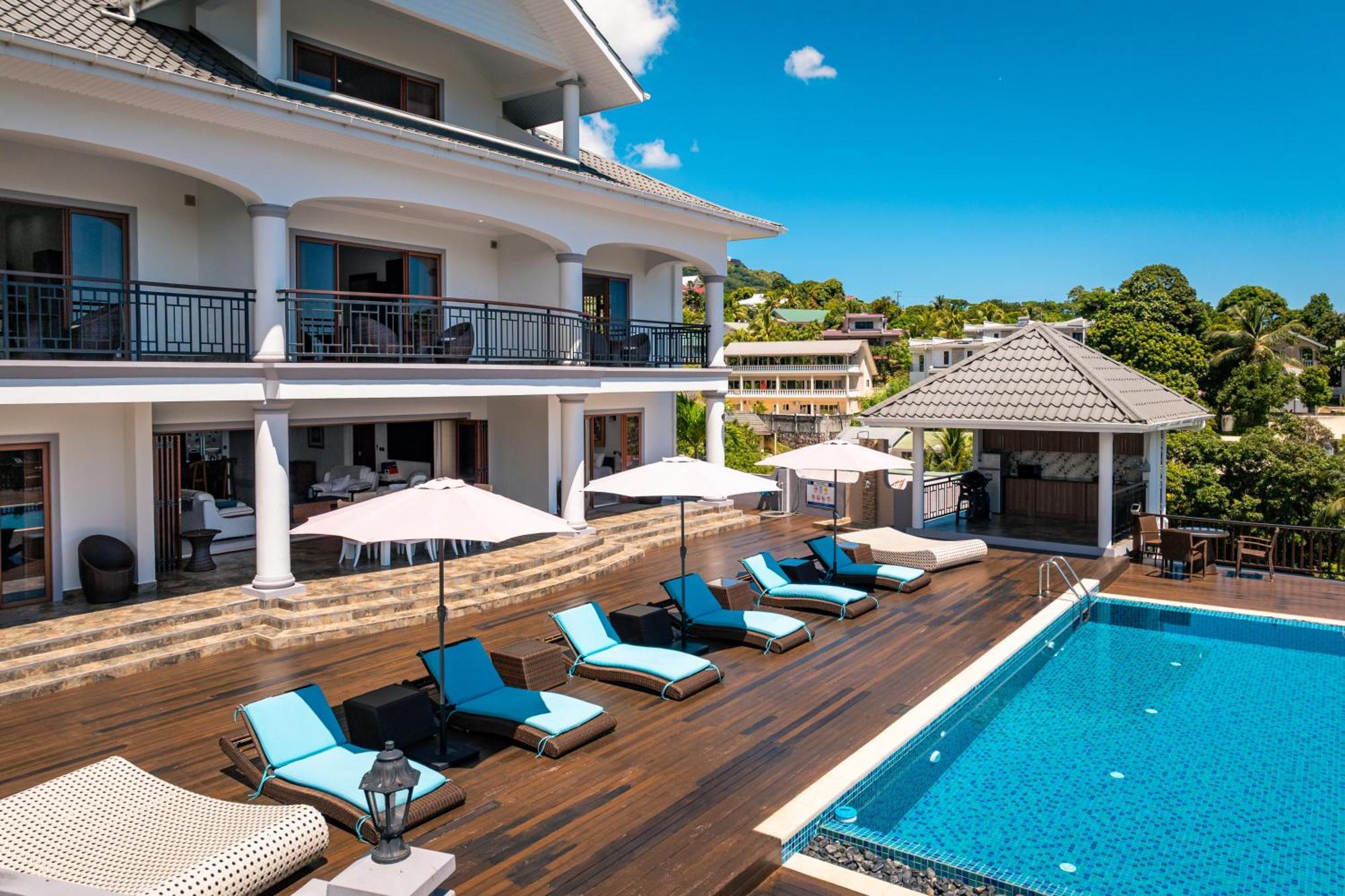 D'Offay Seaview Apartments Beau Vallon  Buitenkant foto