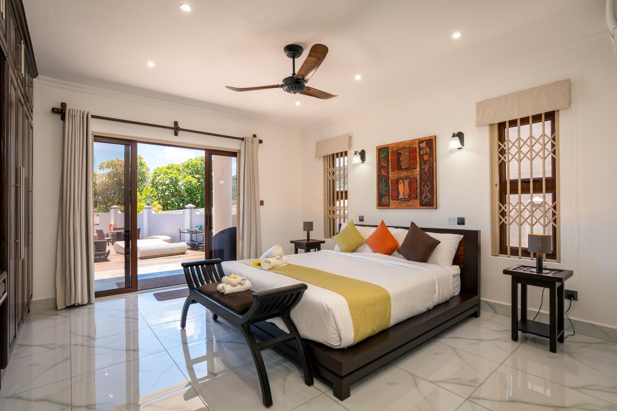 D'Offay Seaview Apartments Beau Vallon  Buitenkant foto