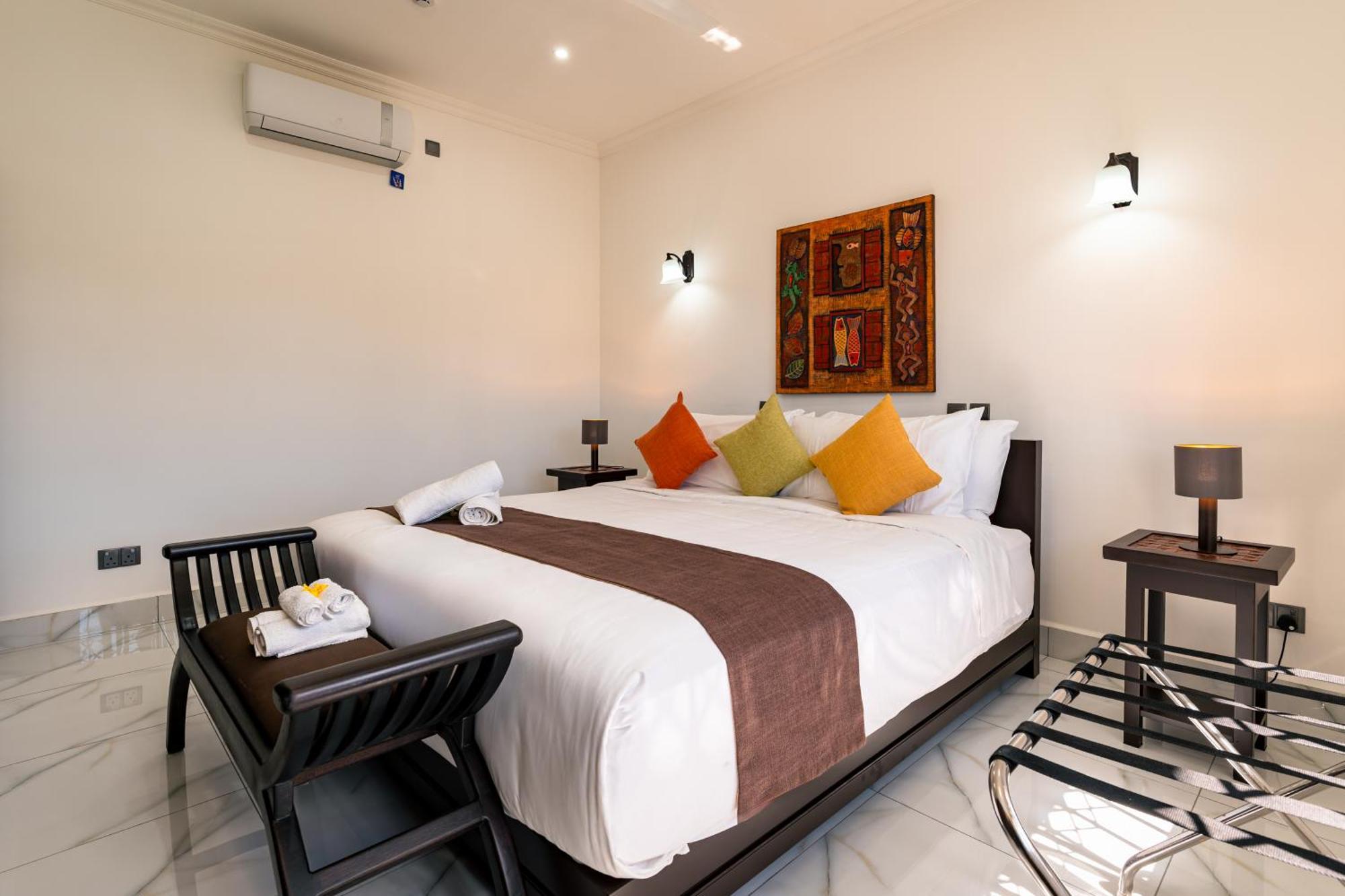 D'Offay Seaview Apartments Beau Vallon  Buitenkant foto